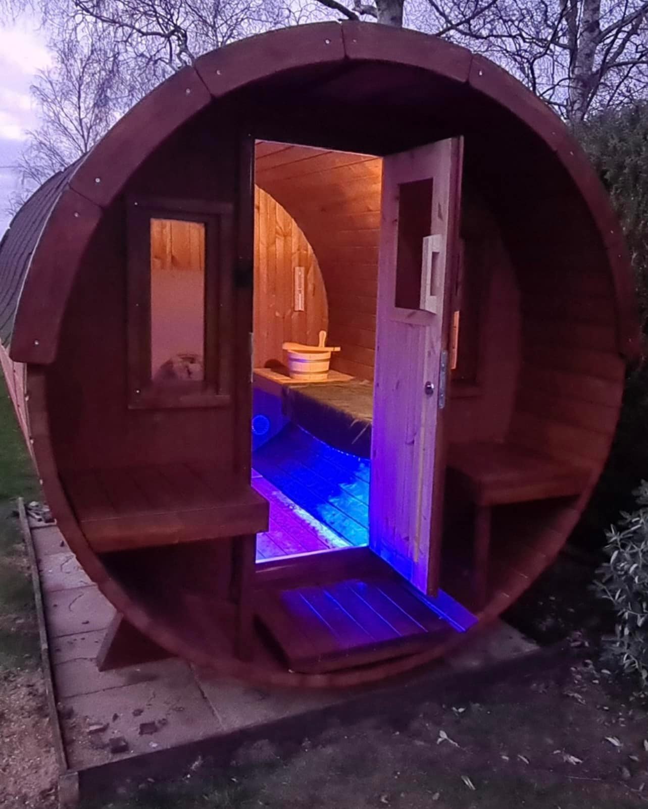 Barrel Sauna 235