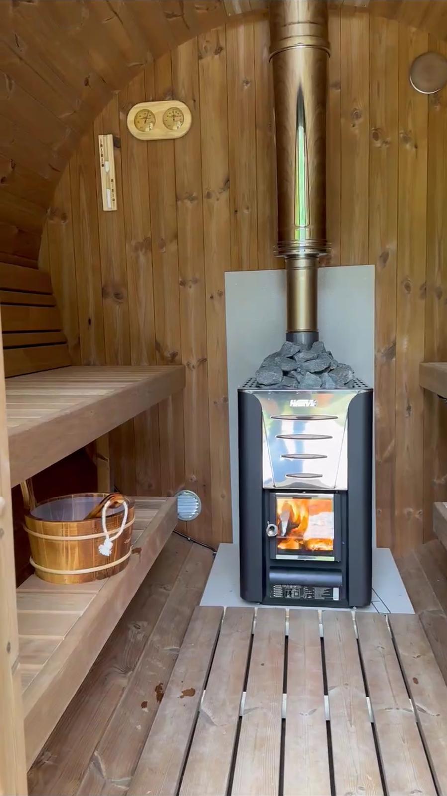 Barrel Sauna 220