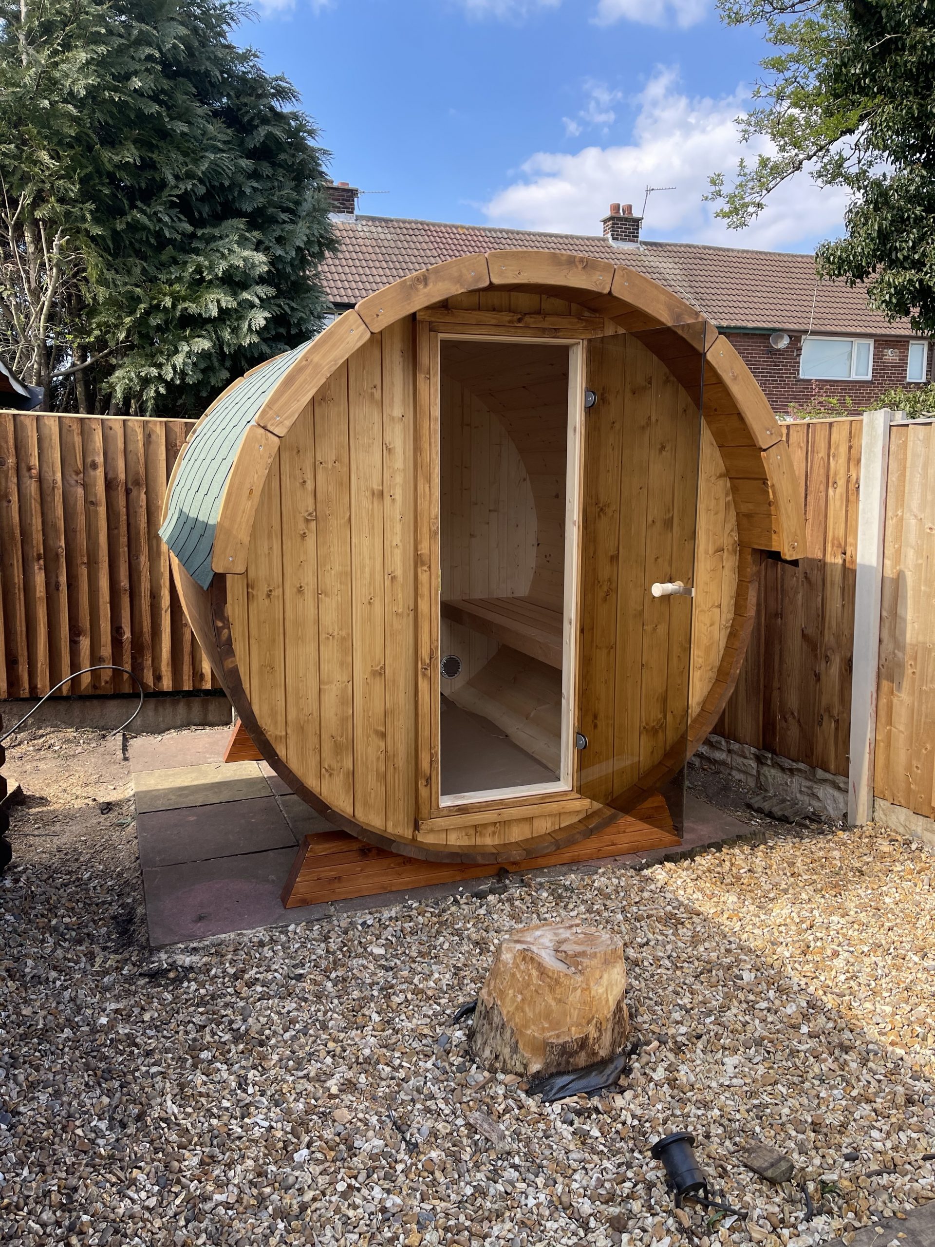 Barrel Sauna 220