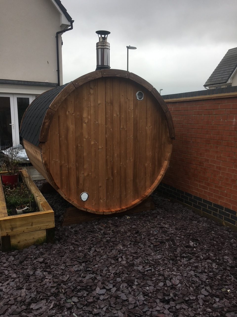 Barrel Sauna 220