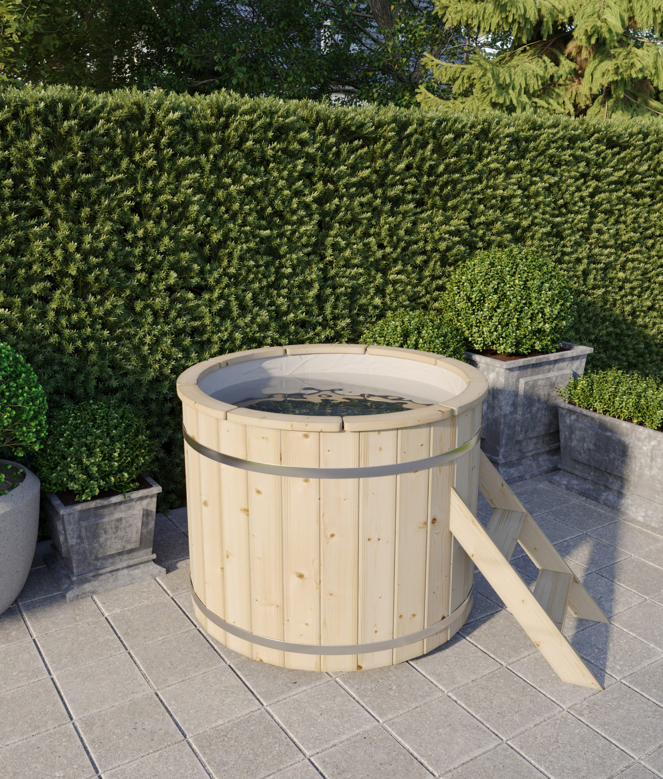 Cold Tub Wooden 120