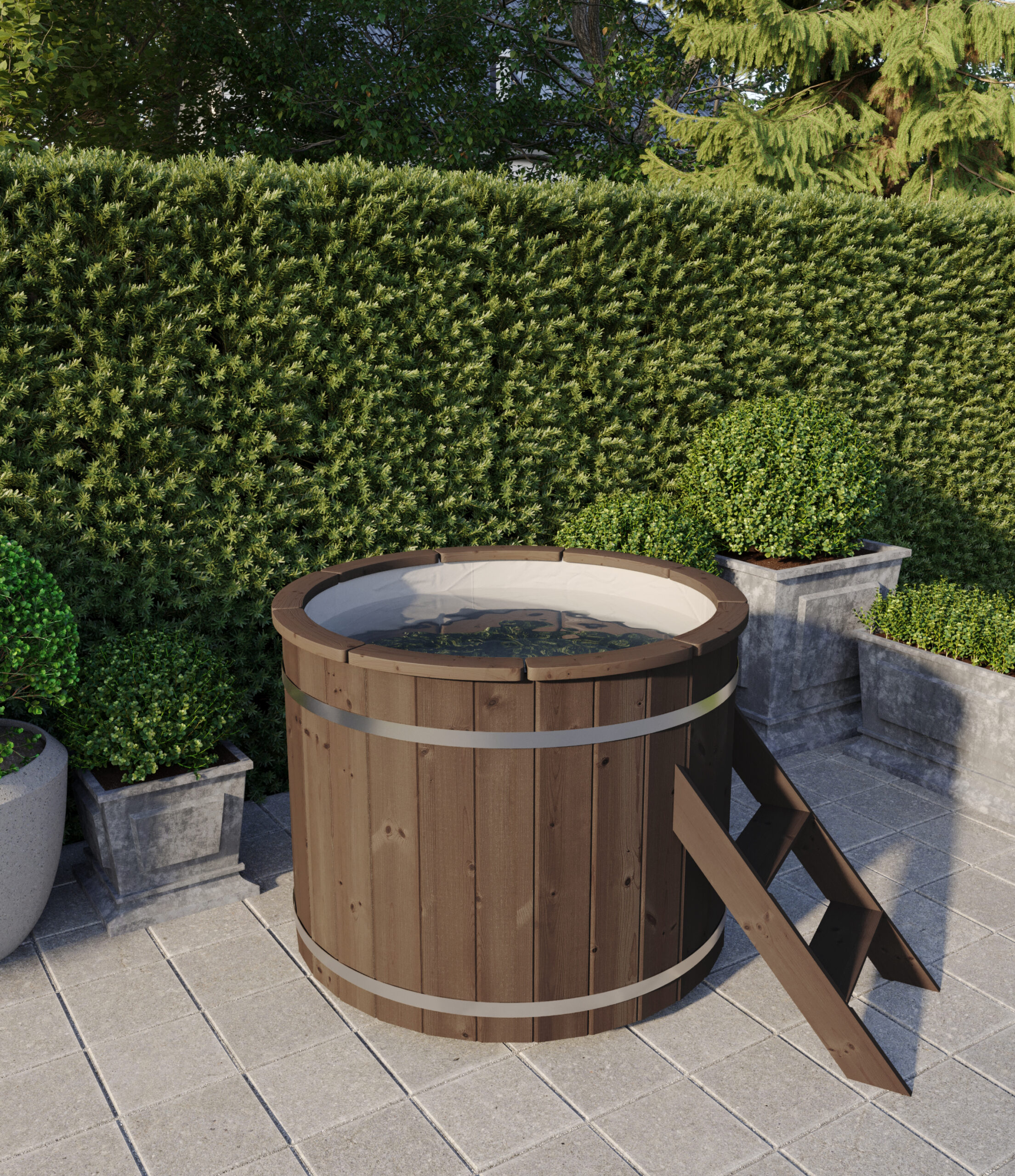 Cold Tub Wooden 120
