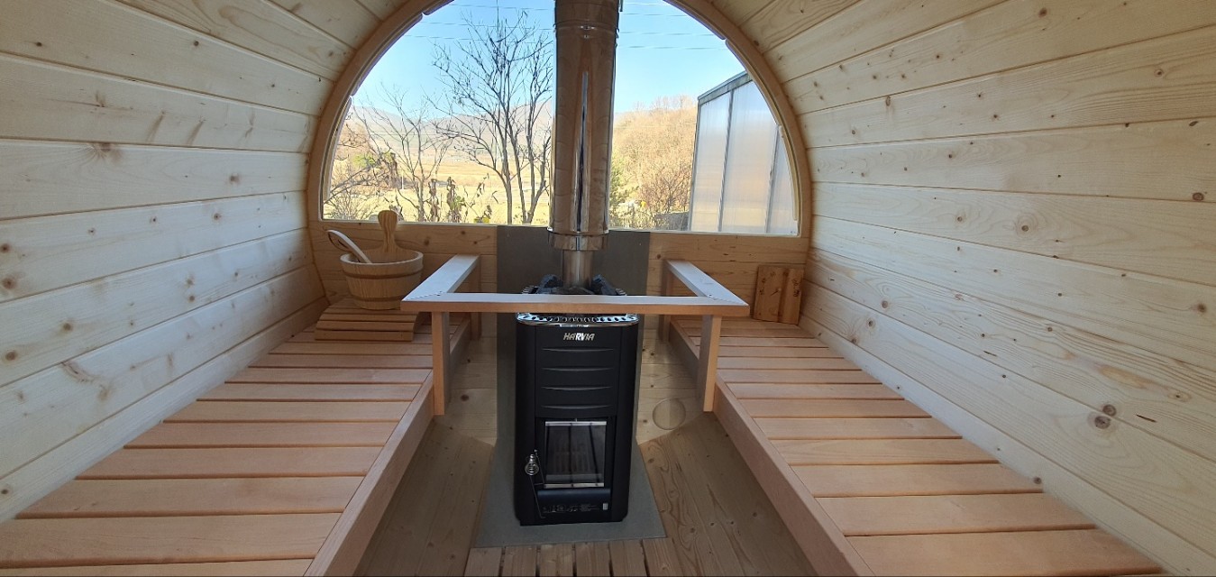 Barrel Sauna 235