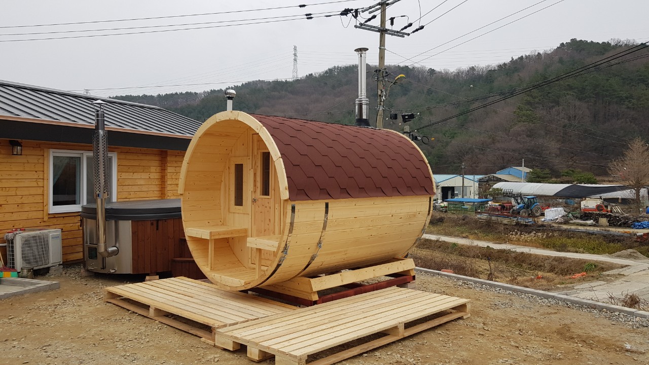 Barrel Sauna 235